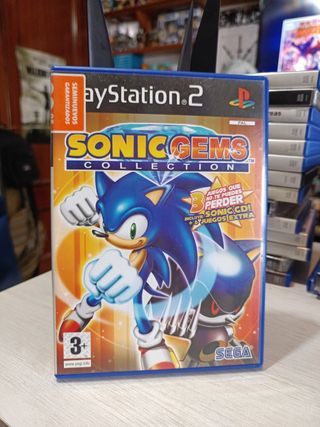 Sonic Gems Collection PS2 Completo 