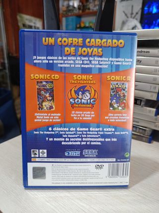 Sonic Gems Collection PS2 Completo 