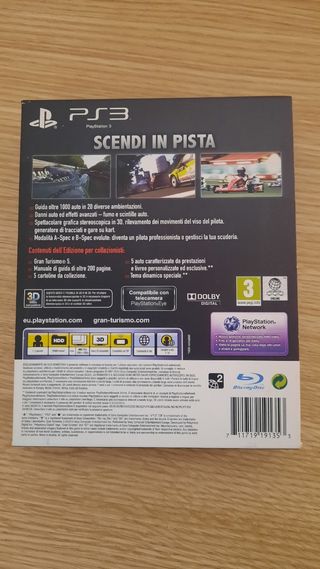 Gran turismo 5 limited edition ps3
