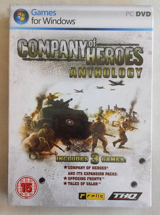 Company of Heroes anthology pc. Nuevo, precintado.