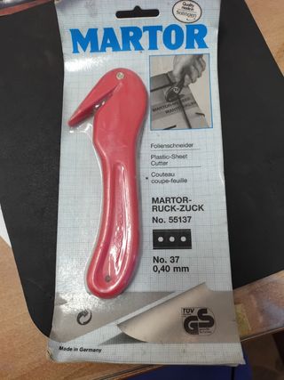 MARTOR TAGLIERINO SECUMAX RUCK-ZUCK NO.55137 TAGLI