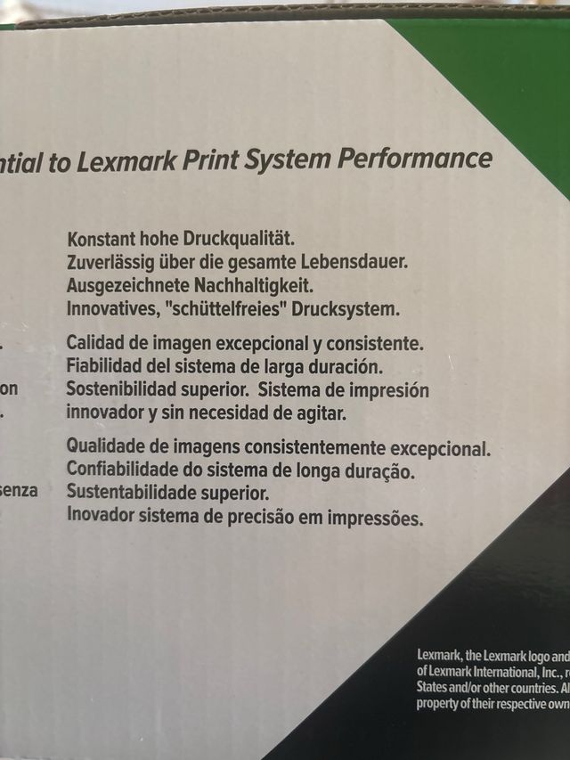 Toner Lexmark 