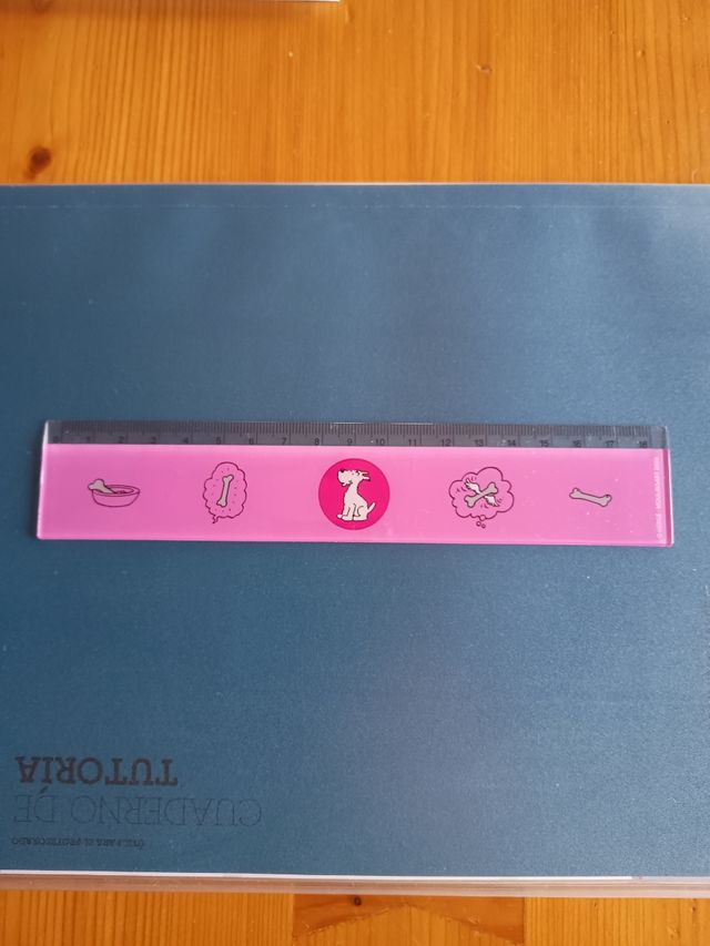 Regla Milú 18 centímetros