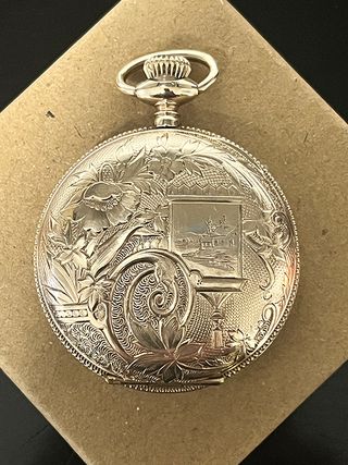Reloj de Bolsillo Antiguo Hampden.Rebajado no mas