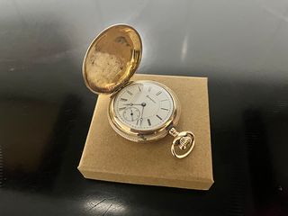 Reloj de Bolsillo Antiguo Hampden.Rebajado no mas
