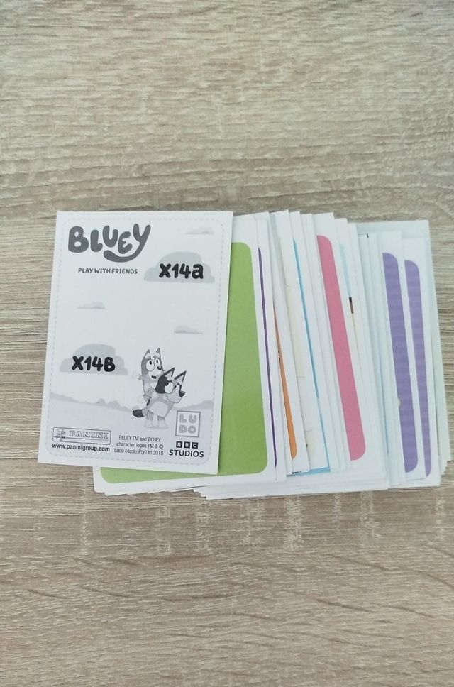 0.10 cts cromos de bluey 2025 actualizado 23-05