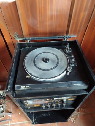 Tocadiscos vintage + mueble – Para coleccionistas