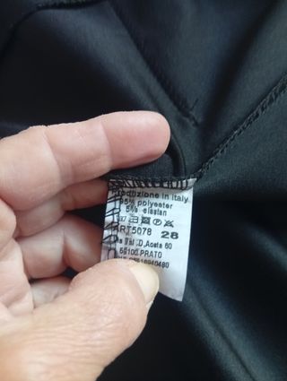 Abito primaverile nero