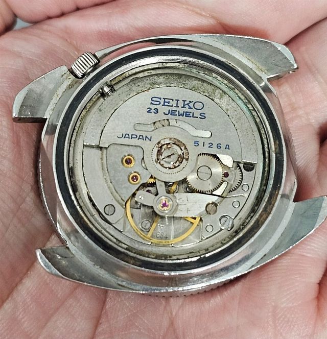 SEIKO KAMEN RAIDER 5126 8090 DD 23j AUTO HOMBRE
