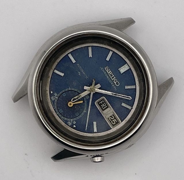 SEIKO FLYBACK 7016 7000 AUTO DAY DATE PULIDO