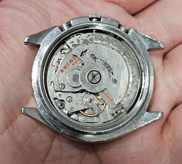 SEIKO FLYBACK 7016 7000 AUTO DAY DATE PULIDO