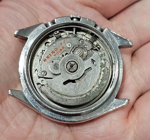 SEIKO FLYBACK 7016 7000 AUTO DAY DATE PULIDO