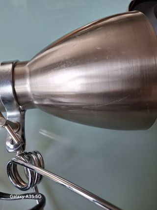 Lampada con moschettone