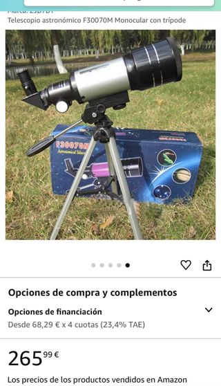 F30070M telescopio