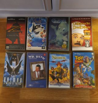 8 Películas VHS 8 por 15€