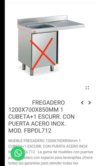 Fregadero Industrial