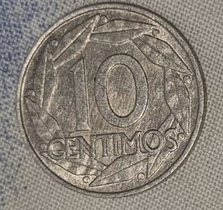 Lote monedas 10 céntimos 1959