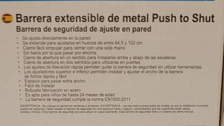 Barrera extensible metal de seguridad