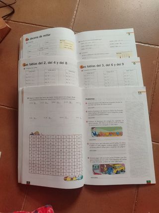Cuaderno Matemáticas. Anaya 3. Deja huel