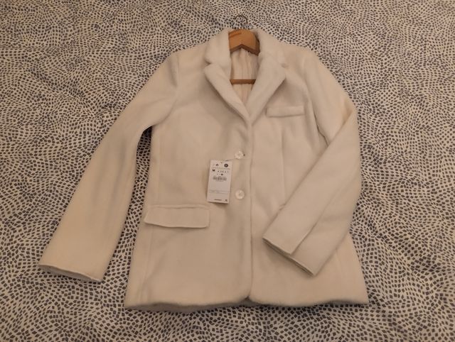 Chaqueta de pelo sintético para mujer