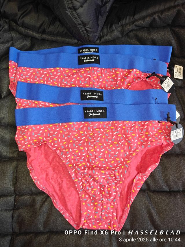 7 paia di slip nuovi