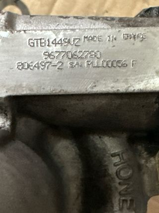 Turbo psa 2.0 hdi GTB1449UZ