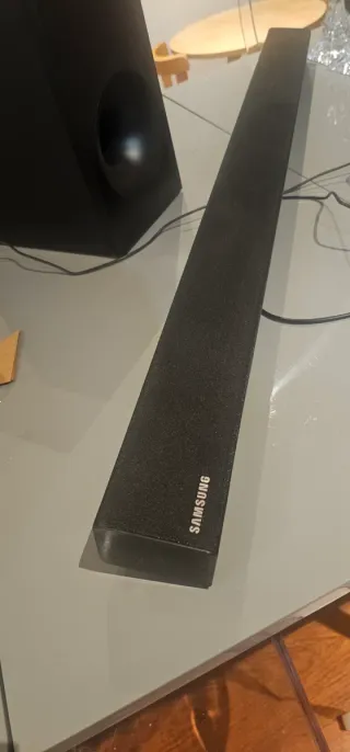 Barra de sonido Samsung.