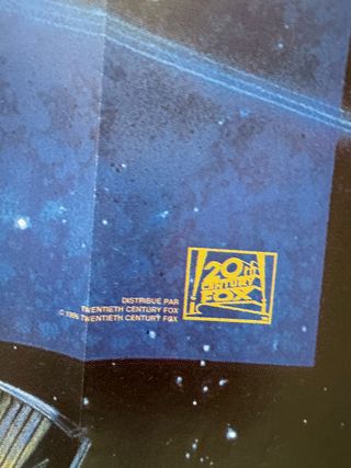 EL RETORNO DEL JEDI LE RETOUR DU JEDI POSTER 1996