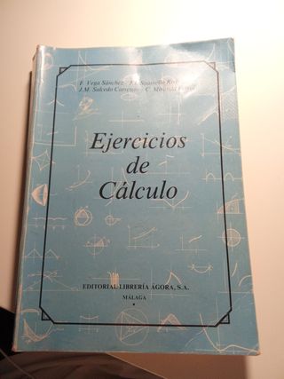 Libro ejercicios de Cálculo 