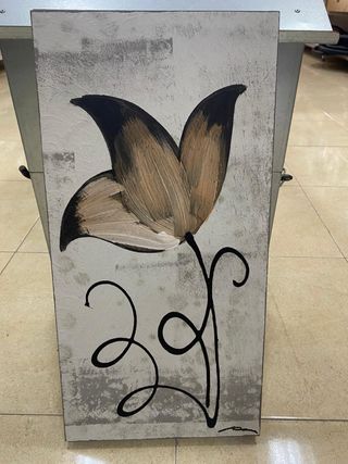Cuadro decorativo flor