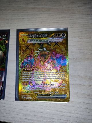 Charizard ex gold