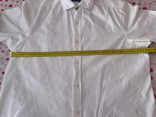 Camisa blanca hombre Massimo Dutti