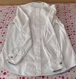 Camisa blanca hombre Massimo Dutti