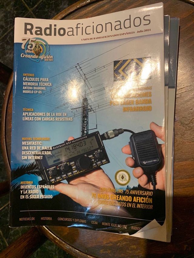 Lote 30 revistas radioaficionado