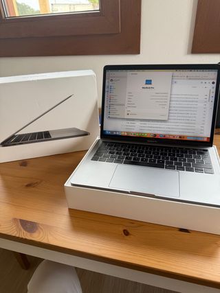 Macbook pro 13” touch bar.