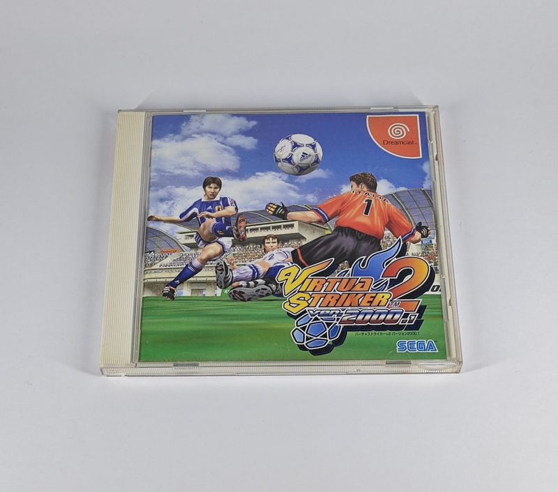 Imagen de Virtua Striker 2 Dreamcast con spinecard