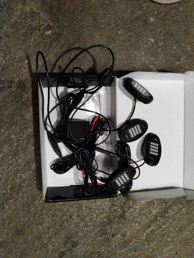 Kit 4 luces de roca o bajos 4x4 patrol