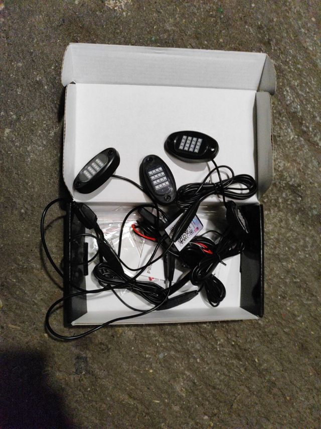 Kit 4 luces de roca o bajos 4x4 patrol