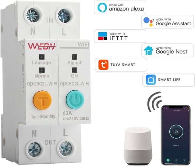 Contatore di energia intelligente WiFi