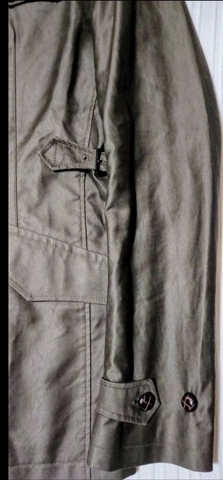 Chaquetón verde militar L
