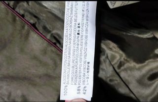Chaquetón verde militar L

