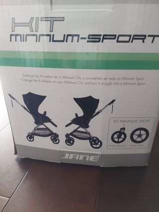 Carro jane capazo+silla+complementos