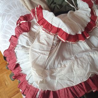 Falda campera handmade 
