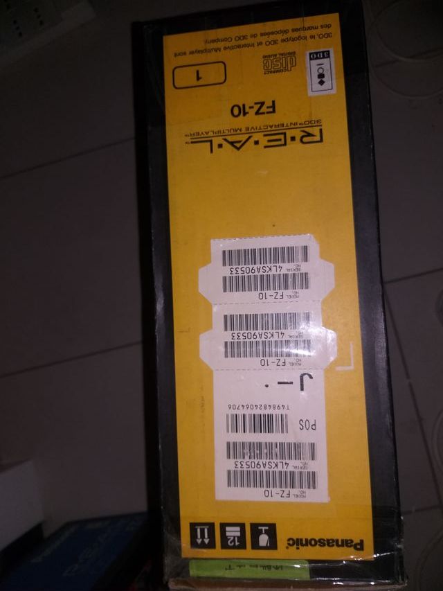 panasonic 3do fz-10 jap in scatola, scatola non pe