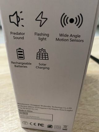 ahuyentador de animales