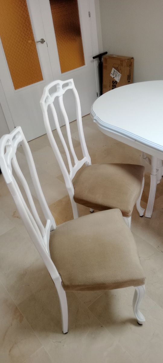 URGENTE SU VENTAMesa de comedor extensible Blanca