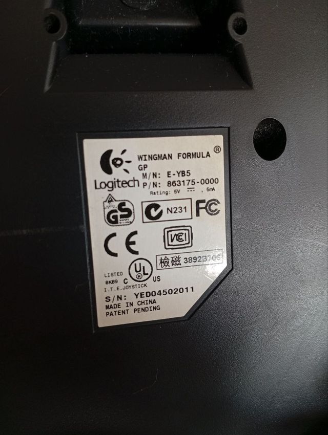 Volante WingMan Formula GP Logitech PC