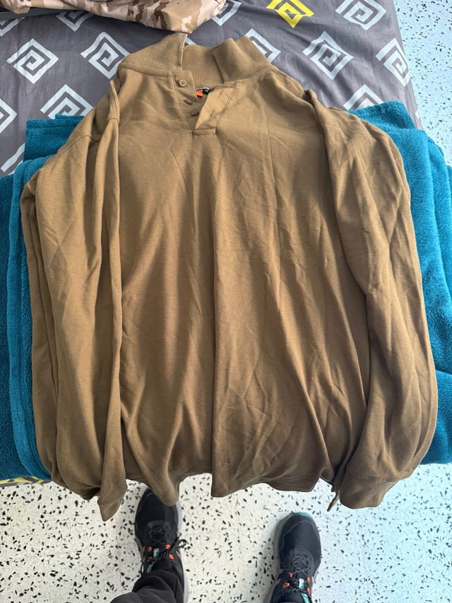 Camiseta manganlarga tactica 3x25