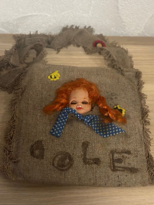 Antiguo bolso mochila pipilastrung