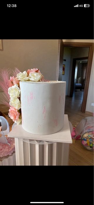 Torta polistirolo comunione o cresima 